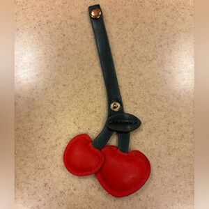 🔴Red Heart Keychain with Green Strap